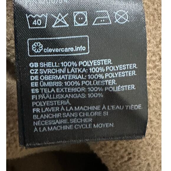 H&M Brown The pile jacket size Medium - Picture 6 of 9